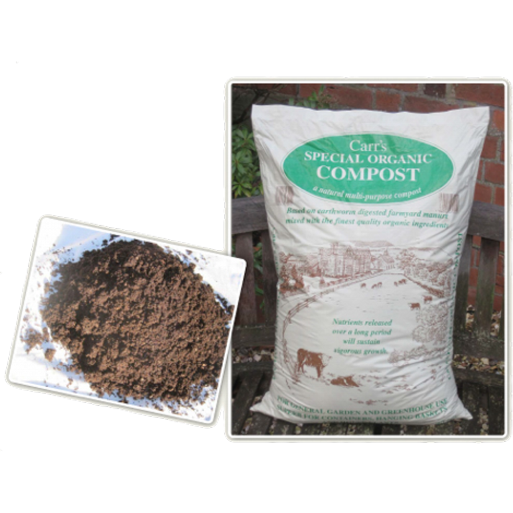 Carr's Special Organic Compost Waterperry Gardens Oxfordshire